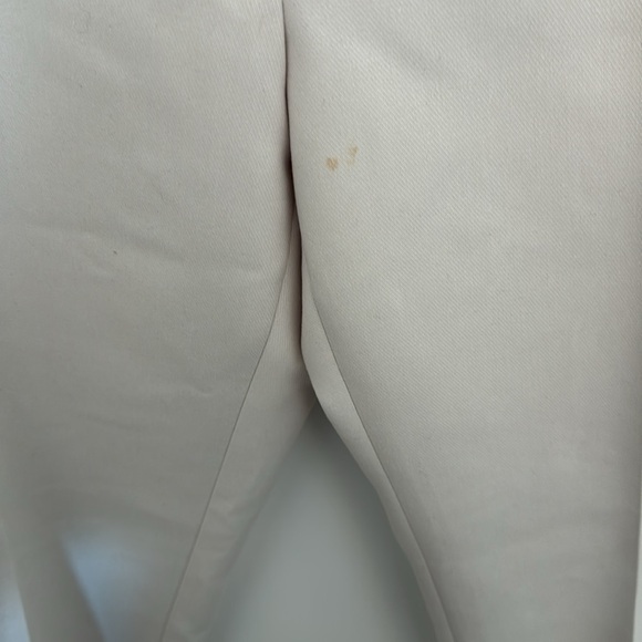 Kate Spade Cream Pleated Pants 27” - Picture 4 of 5